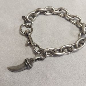 Amigaz Link Hack Chain bracelet with saber tooth